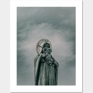 The Virgin Mary Statue Posters and Art